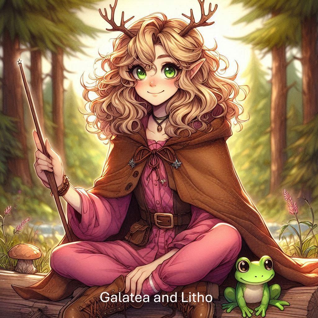 Wizard Galatea is going to have to learn who she is in order to save the ones she loves.