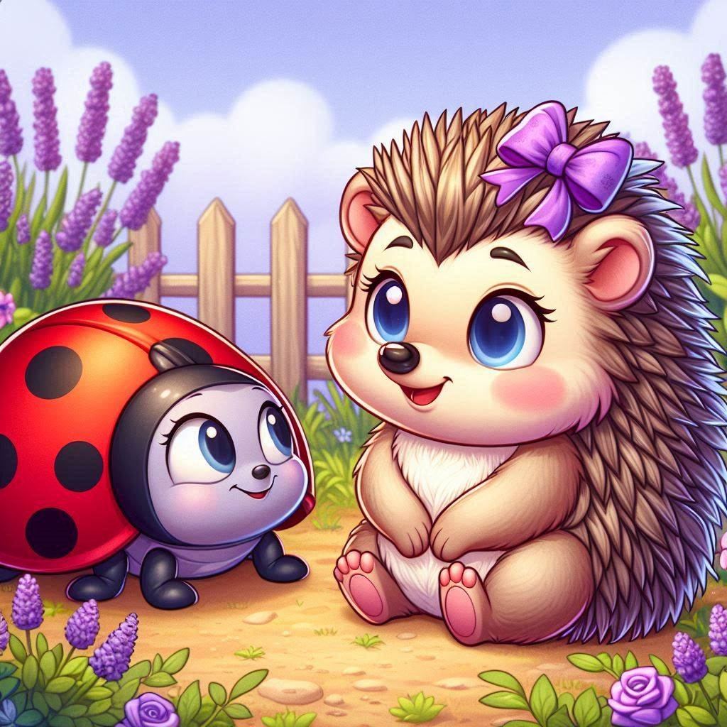 Meara and her best friend Lavender