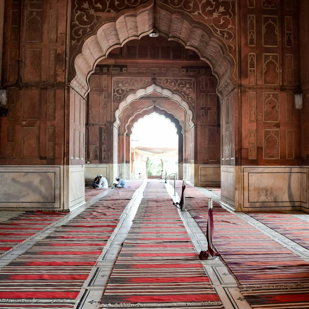 Carpets in Temple