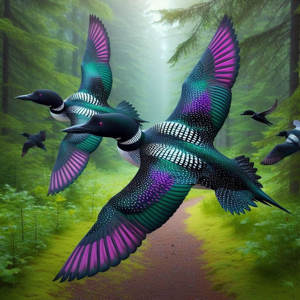 Purple Loons