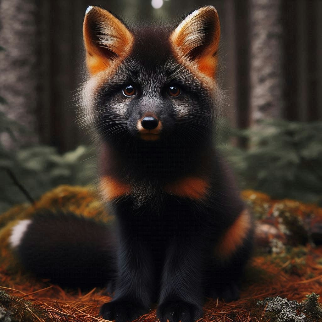 My new animal in the Emerald Forest a Fire Fox.