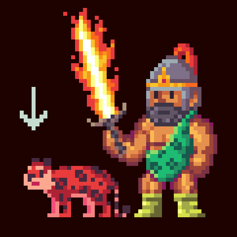 Qamar Combatant the Rune Raiders (Warrior #11169)