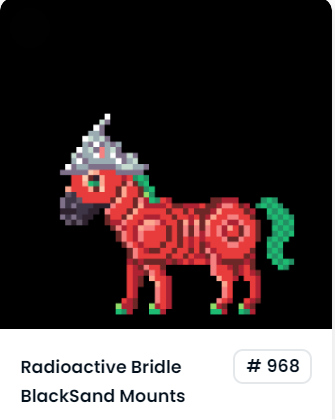 Radioactive is a fashionista. She has designer hats and paints her hoofs to match her outfits. Radioactive loves to Run and is now a Grand Tour Champion. 
