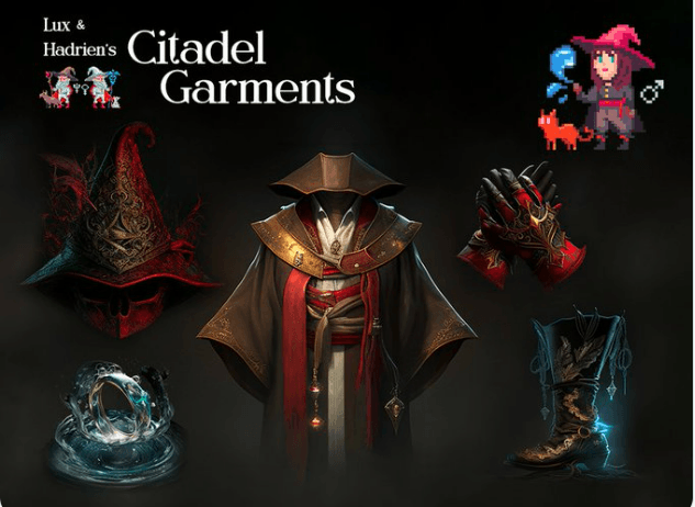 Garments for Carly made by https://twitter.com/SoloSpaceID (Dr. Pop)