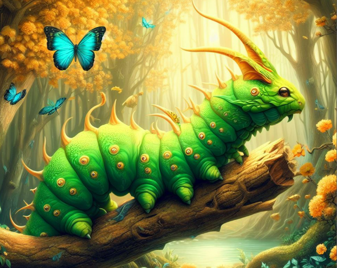 Dragonhead Caterpillars
