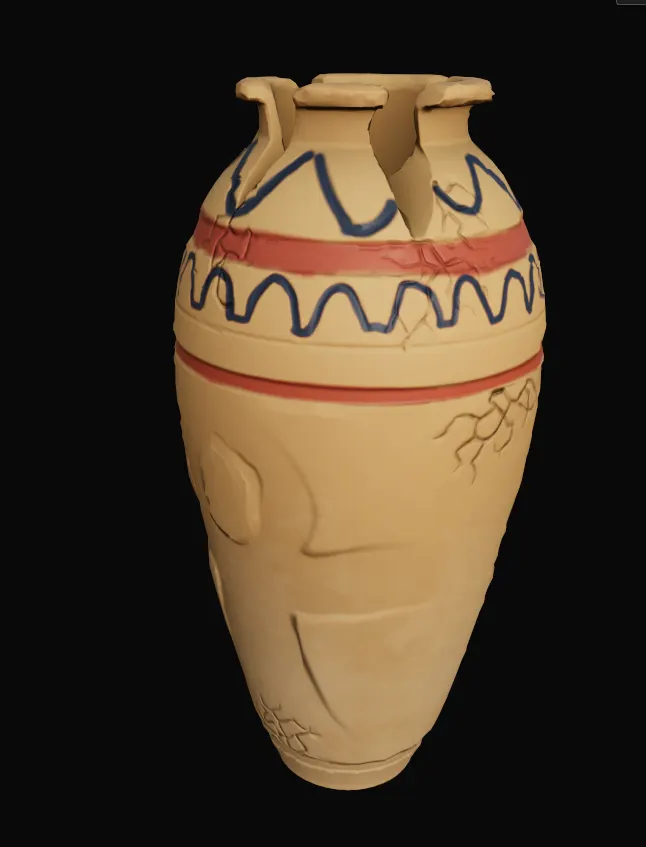Vases used for Realm Runner as set dressing. Made in Maya, Zbrush and Substance Painter