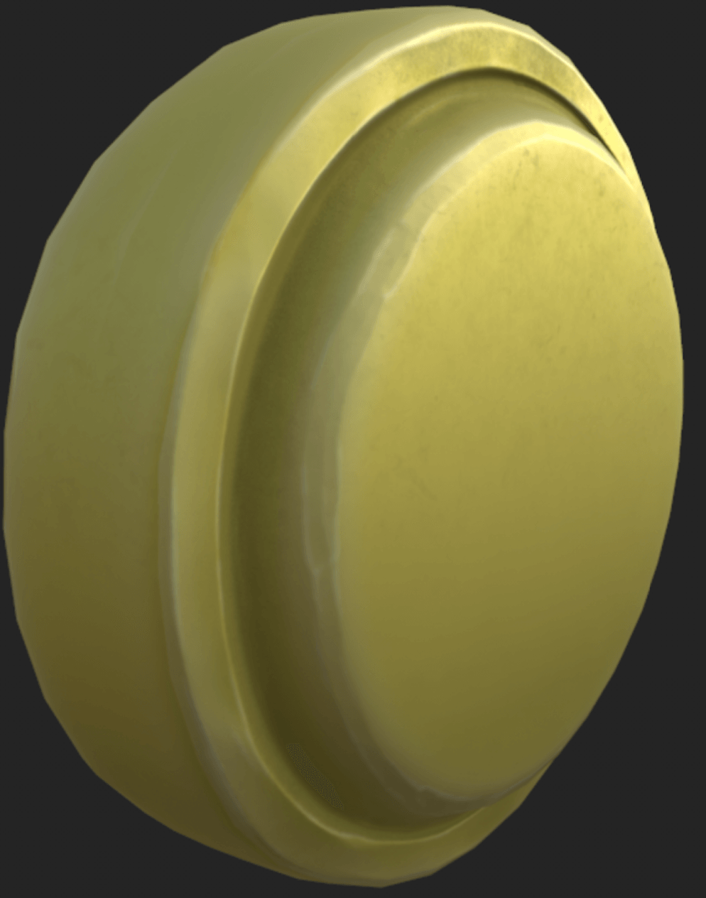 3D platformer coin WIP
Software used: Maya, Zbrush, and Substance Painter
Tri count: 1600