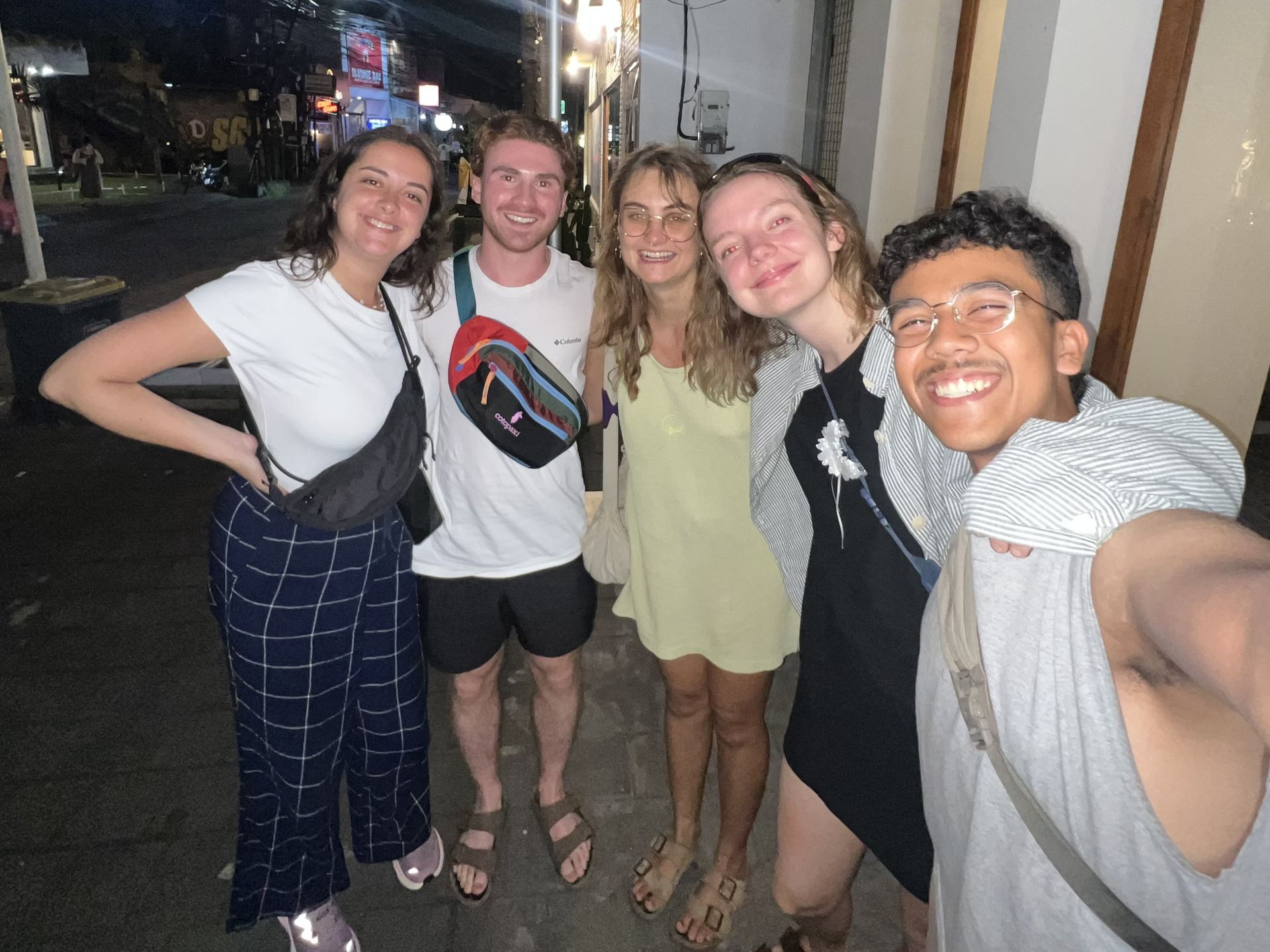 Meal's with New Friends, Laura, Michael, Anna, Kaia