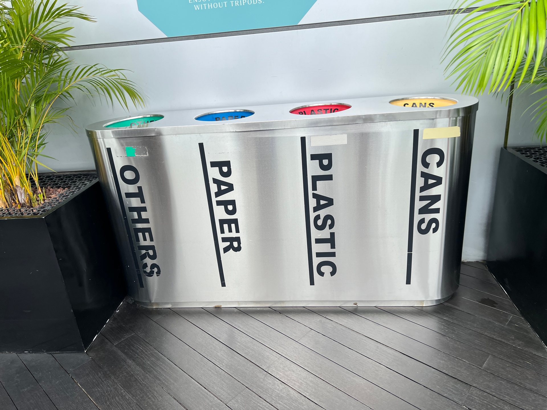 Marina Bay Sands Waste Bins
