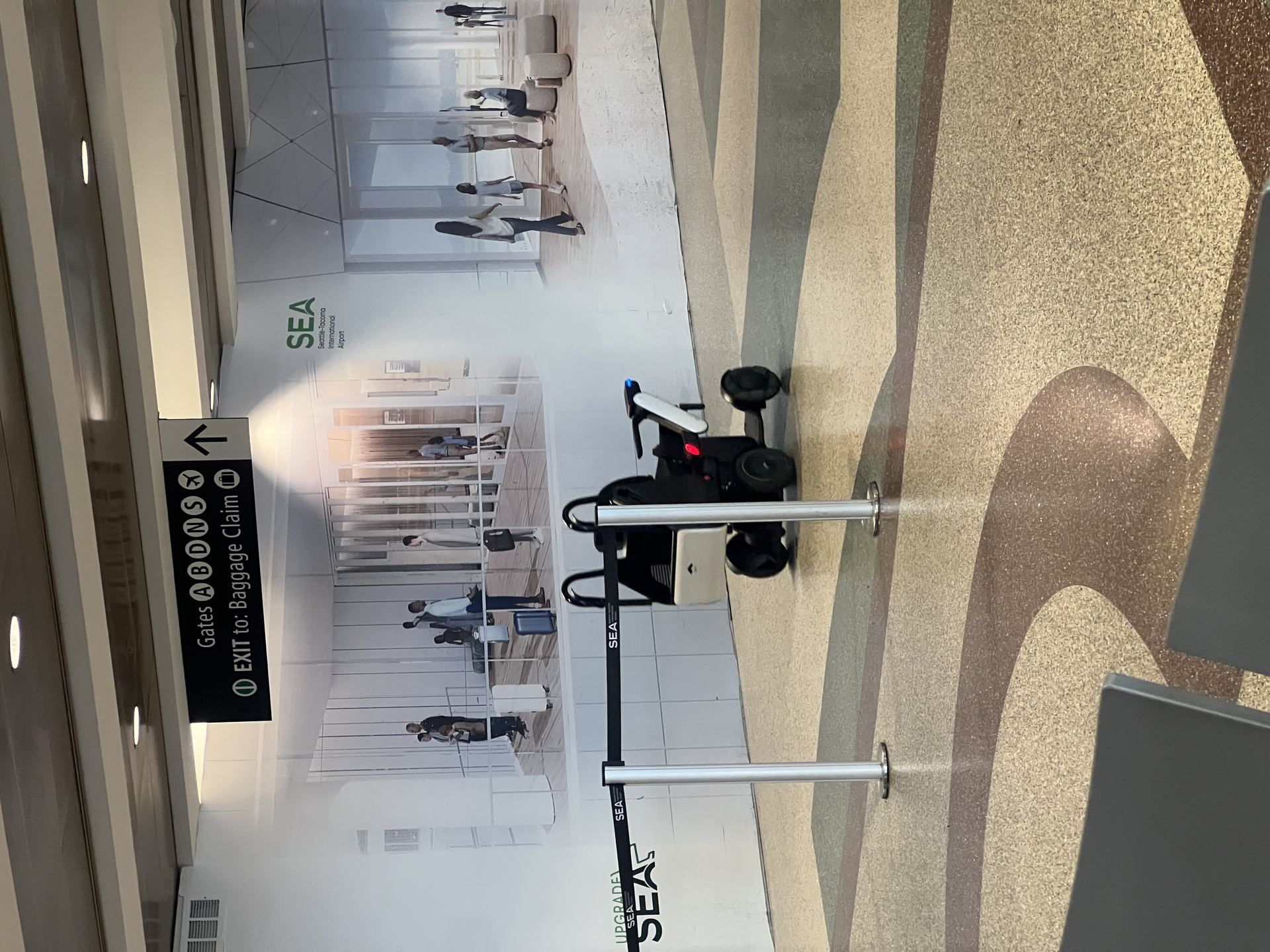 Seattle-Tacoma International Airport Autonomous Wheel Chair