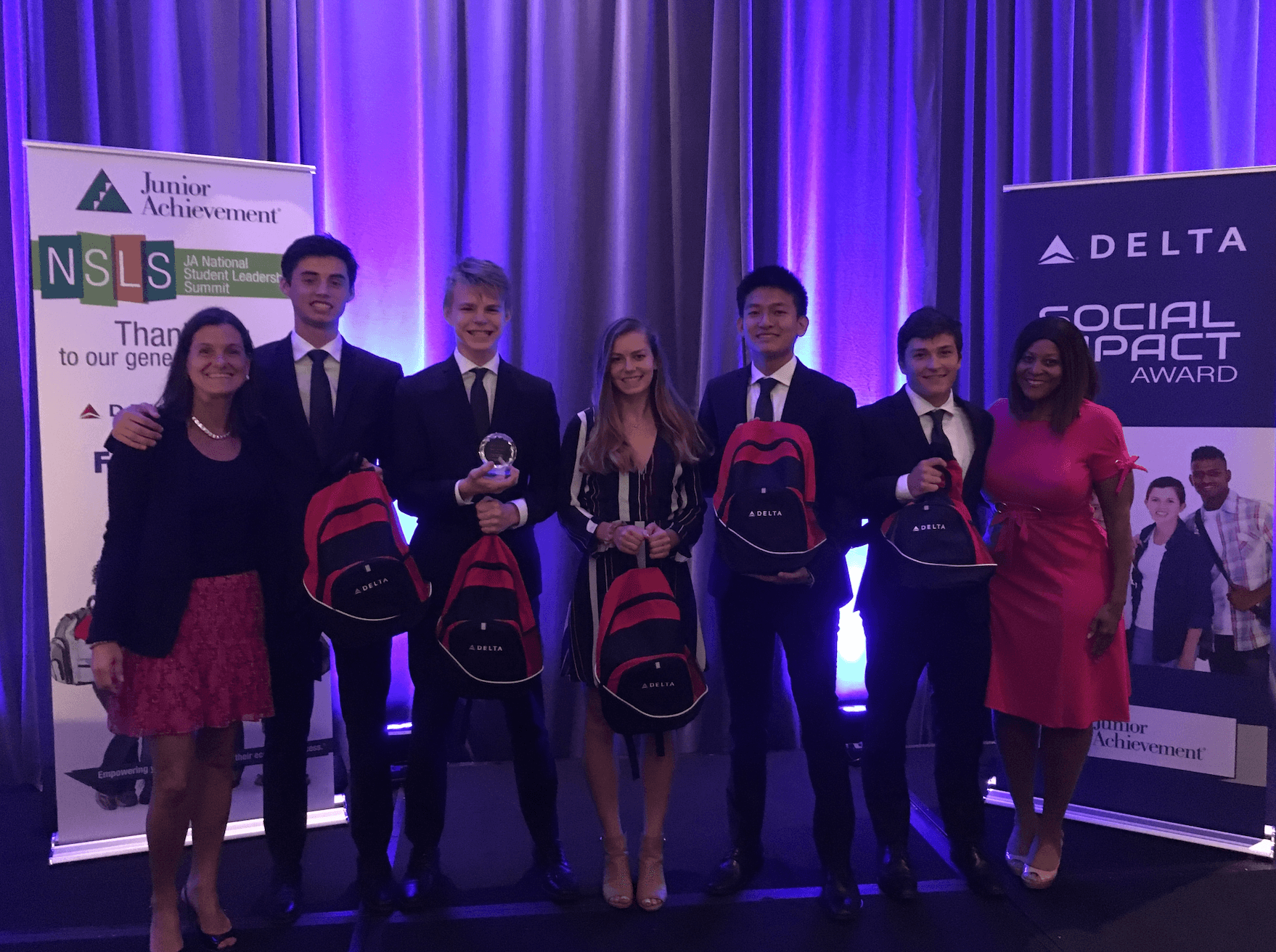 Delta Social Impact Award Acceptance