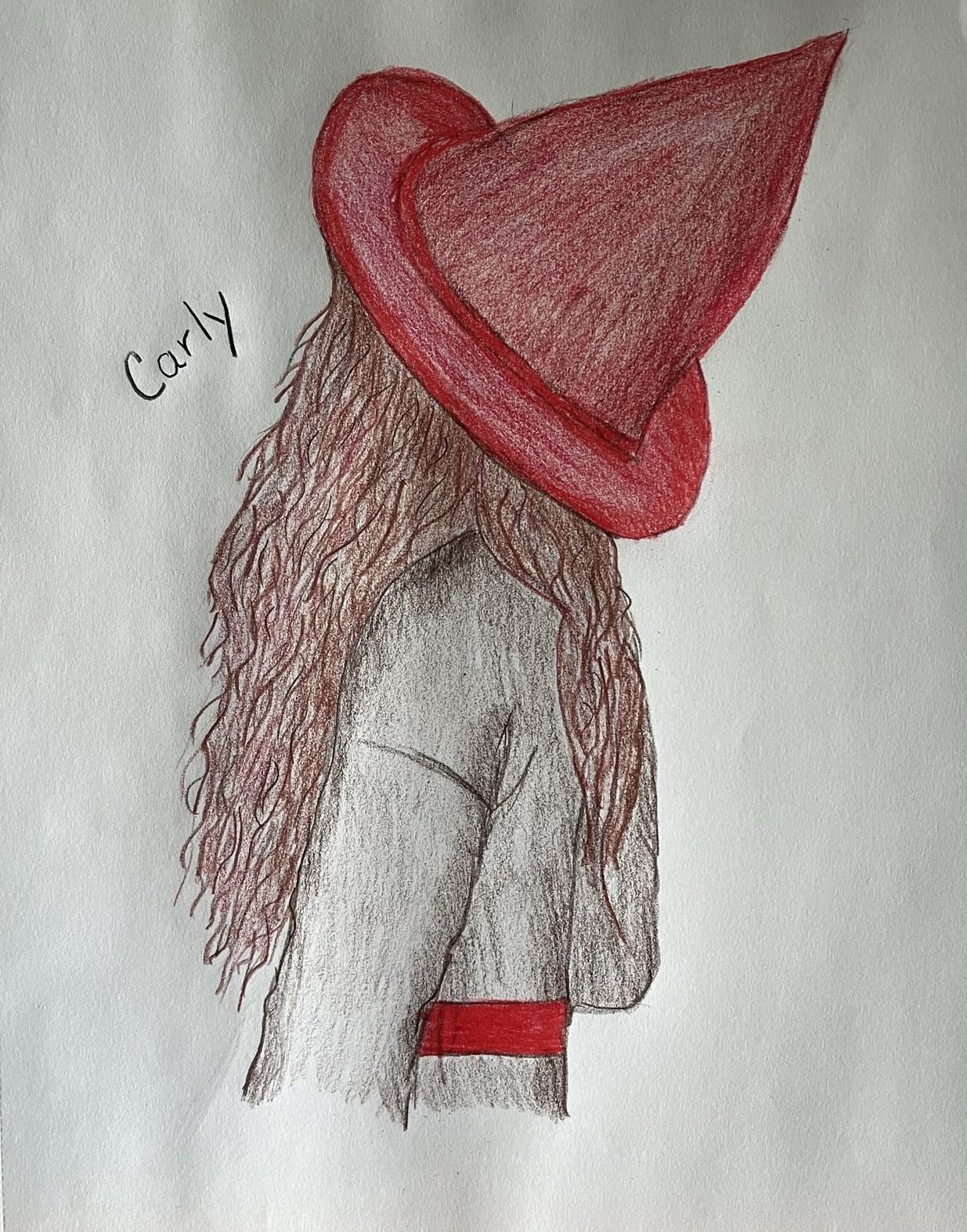My drawing of Carly