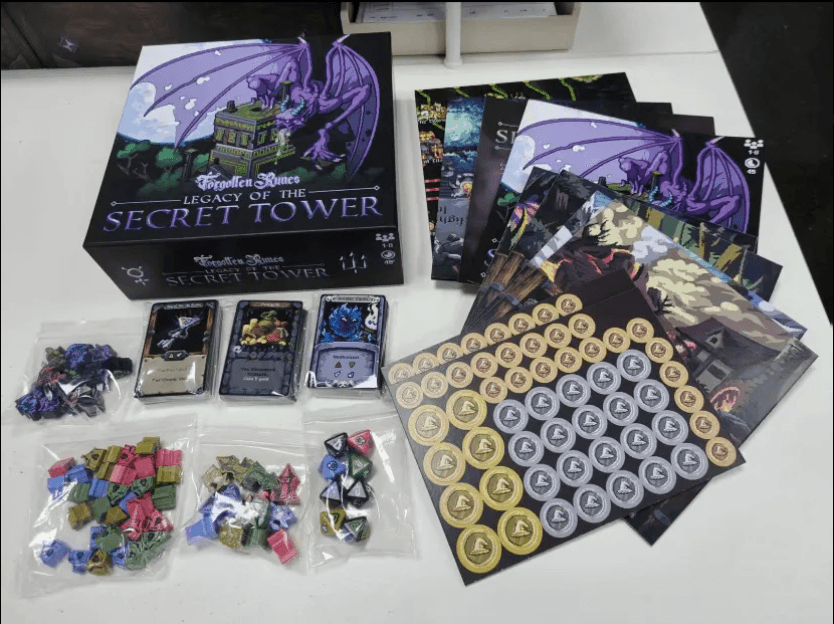 sneak peek at the board game on sale early 2026. Three of my characters will be in this game, soul Lucinda, wizard Daphne, and warrior Kathleen.