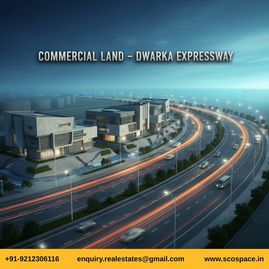 Why Dwarka Expressway Is the Future of Commercial Land In Gurgaon