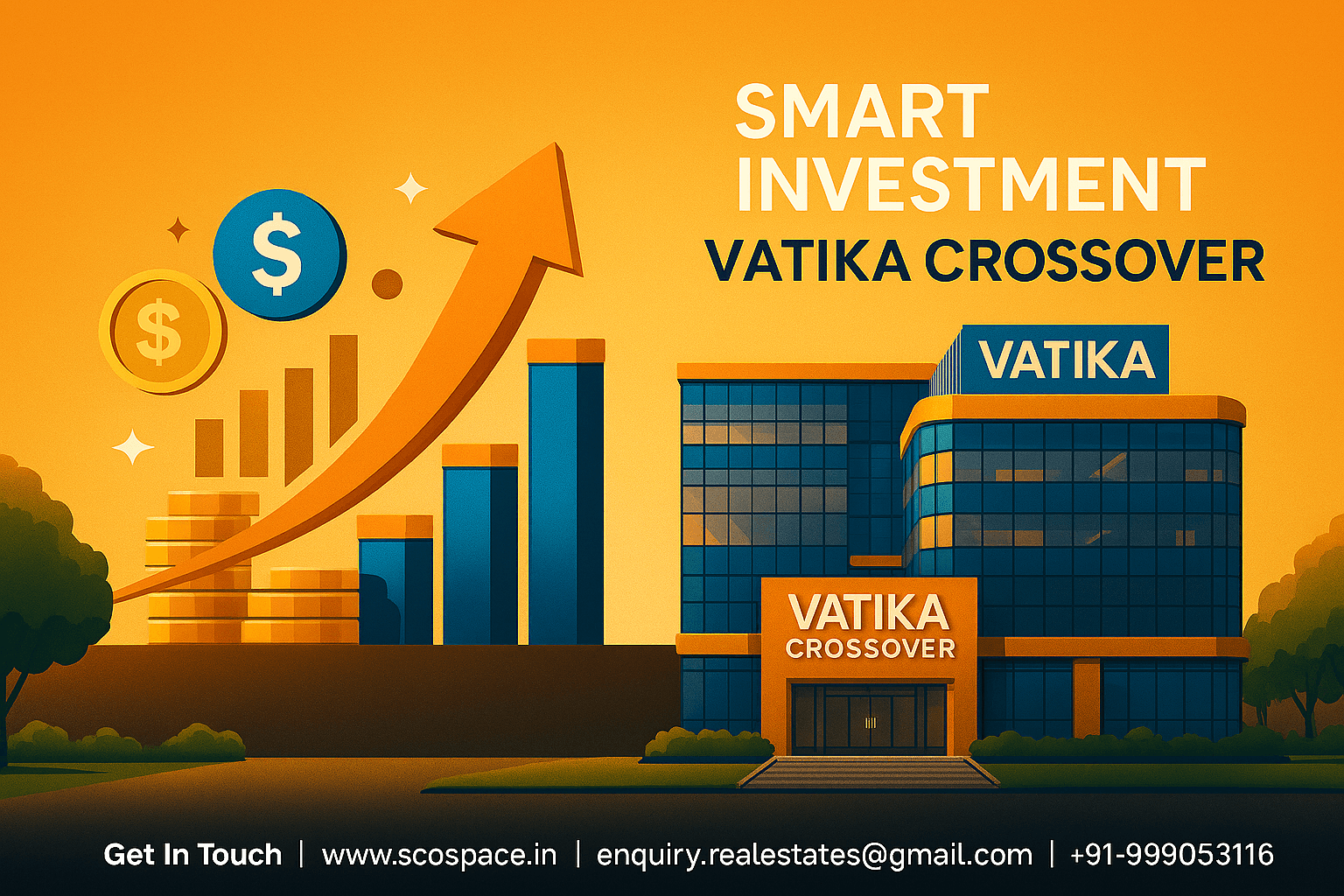 48 Months Payment Plan | Own Your Vatika Crossover SCO Plot Easily
