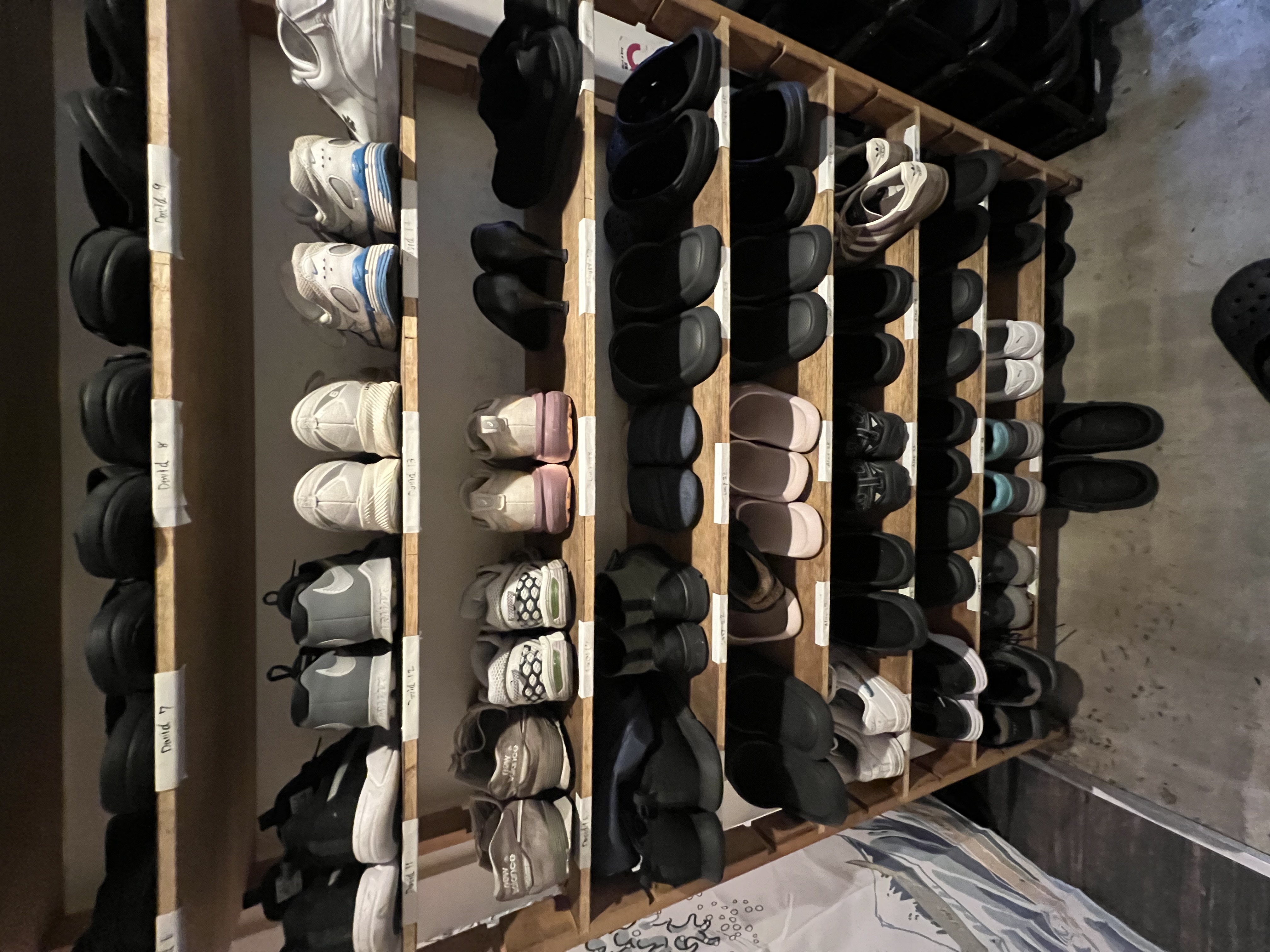 Roots Hostel Shoe Organizer