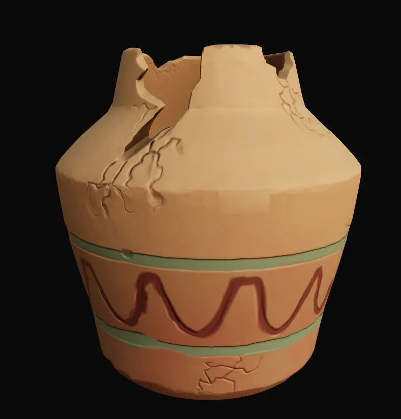 Vases used for Realm Runner as set dressing. Made in Maya, Zbrush and Substance Painter