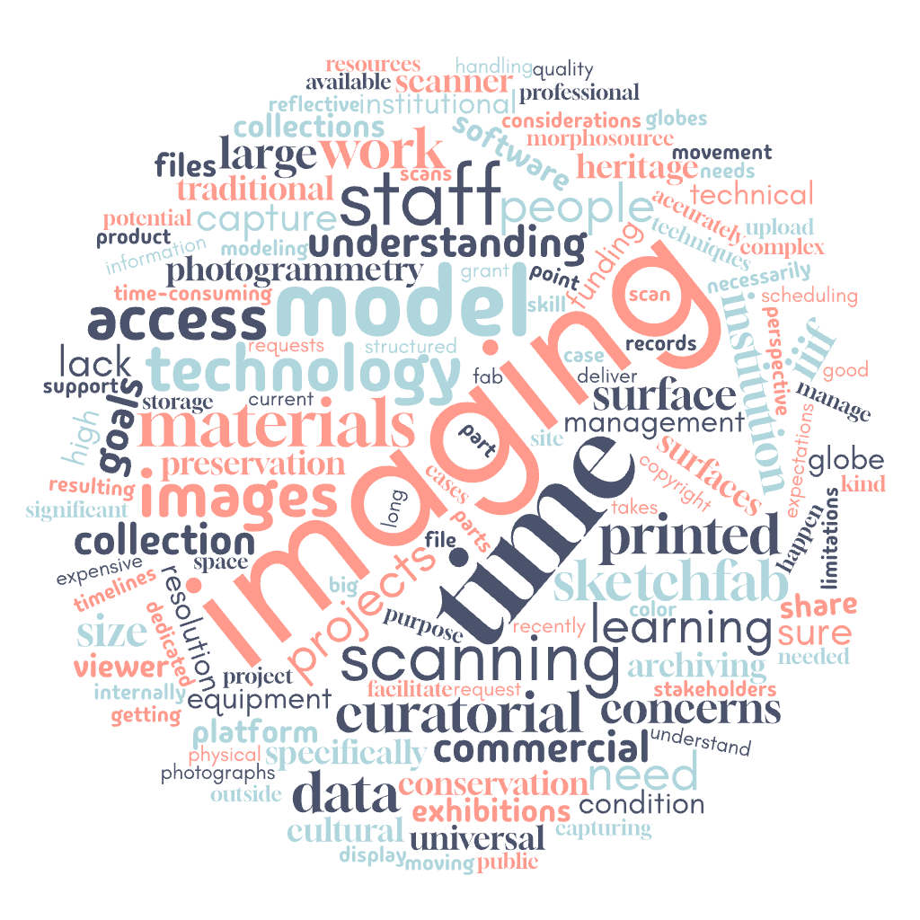 Word Cloud based on the survey