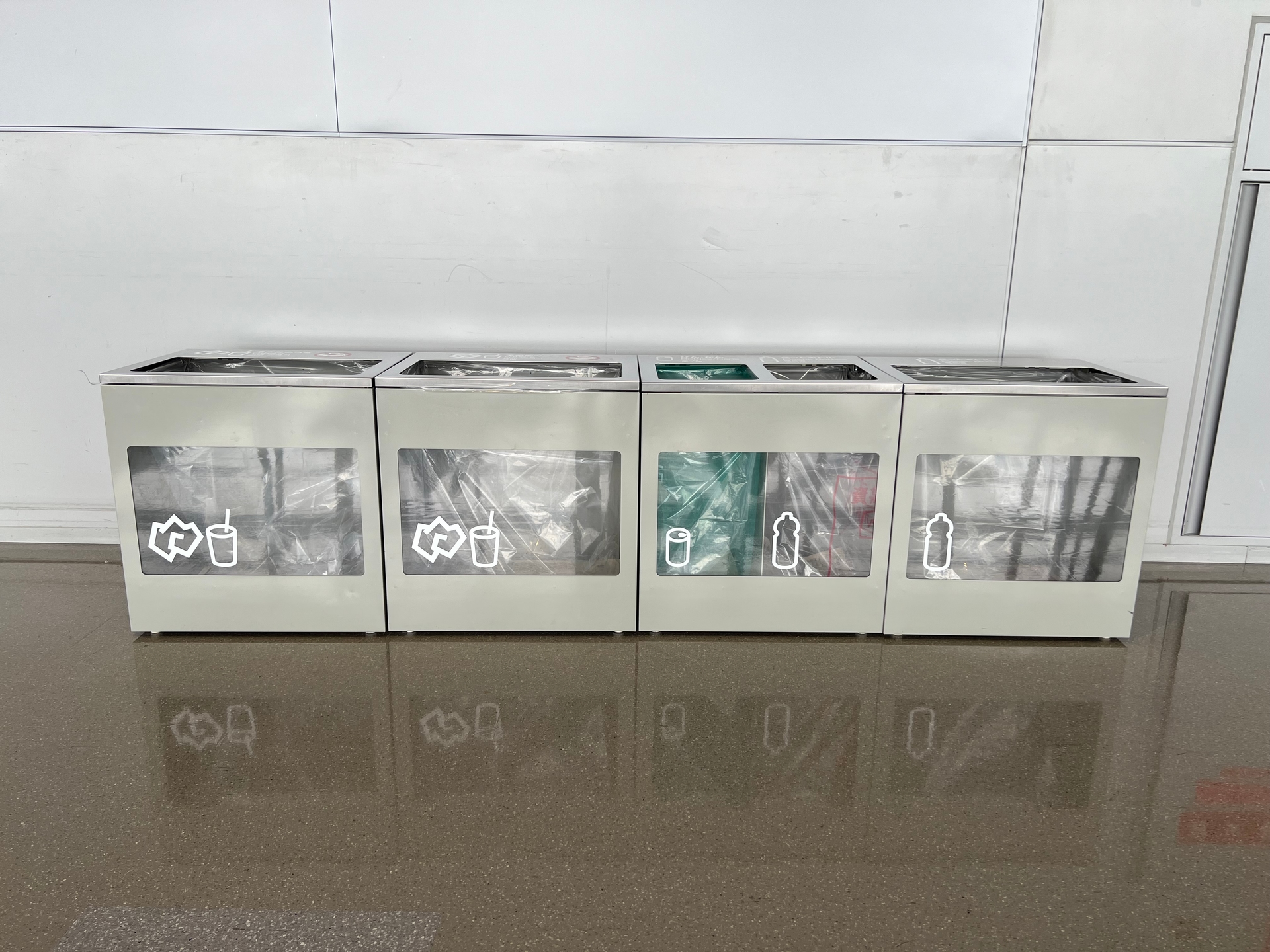 Trash Bin in Kansai International Airport