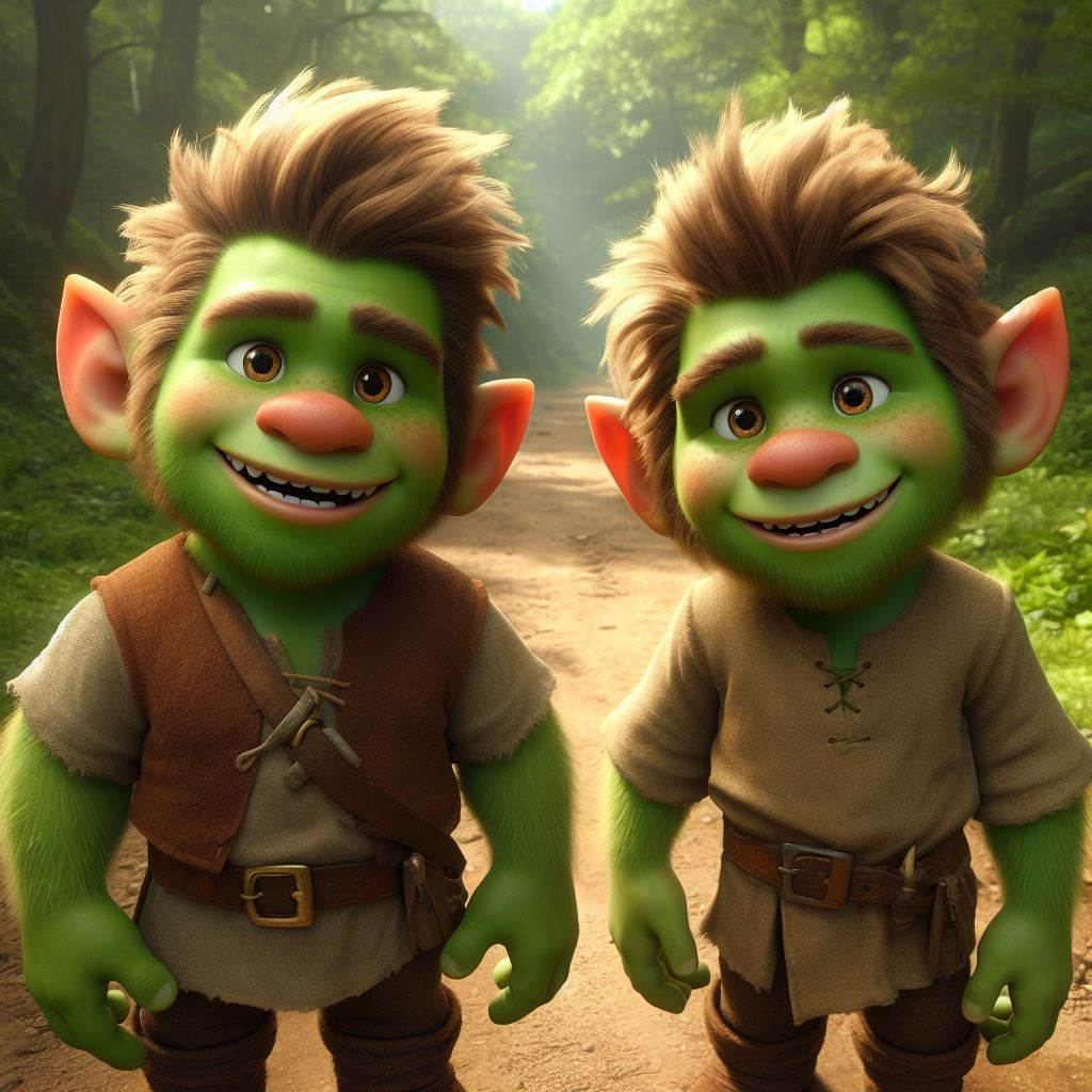 Igi and Ogi who are the two lost kobolds who named the Emerald Forest.