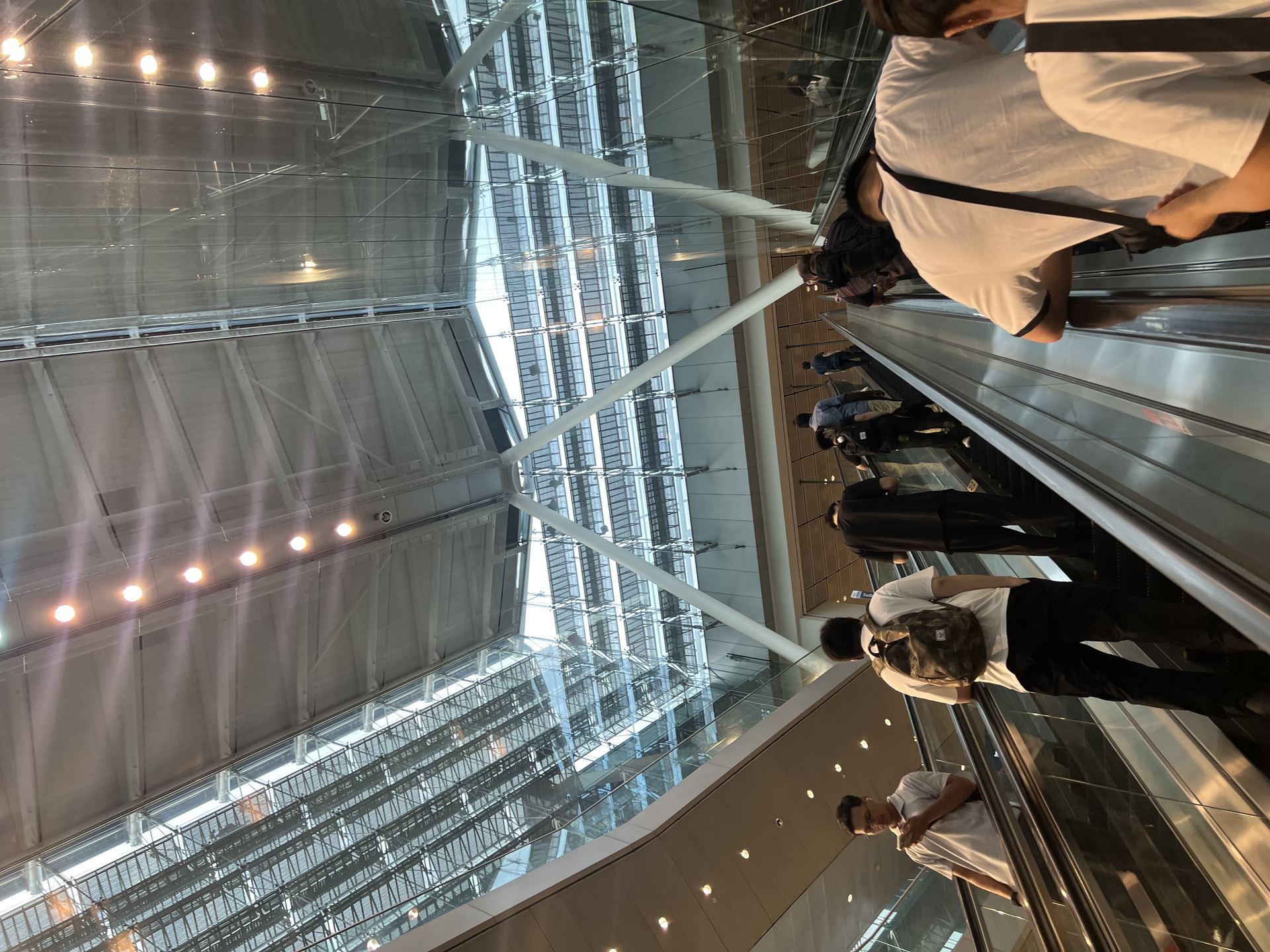 Singapore Changi Airport Escalators