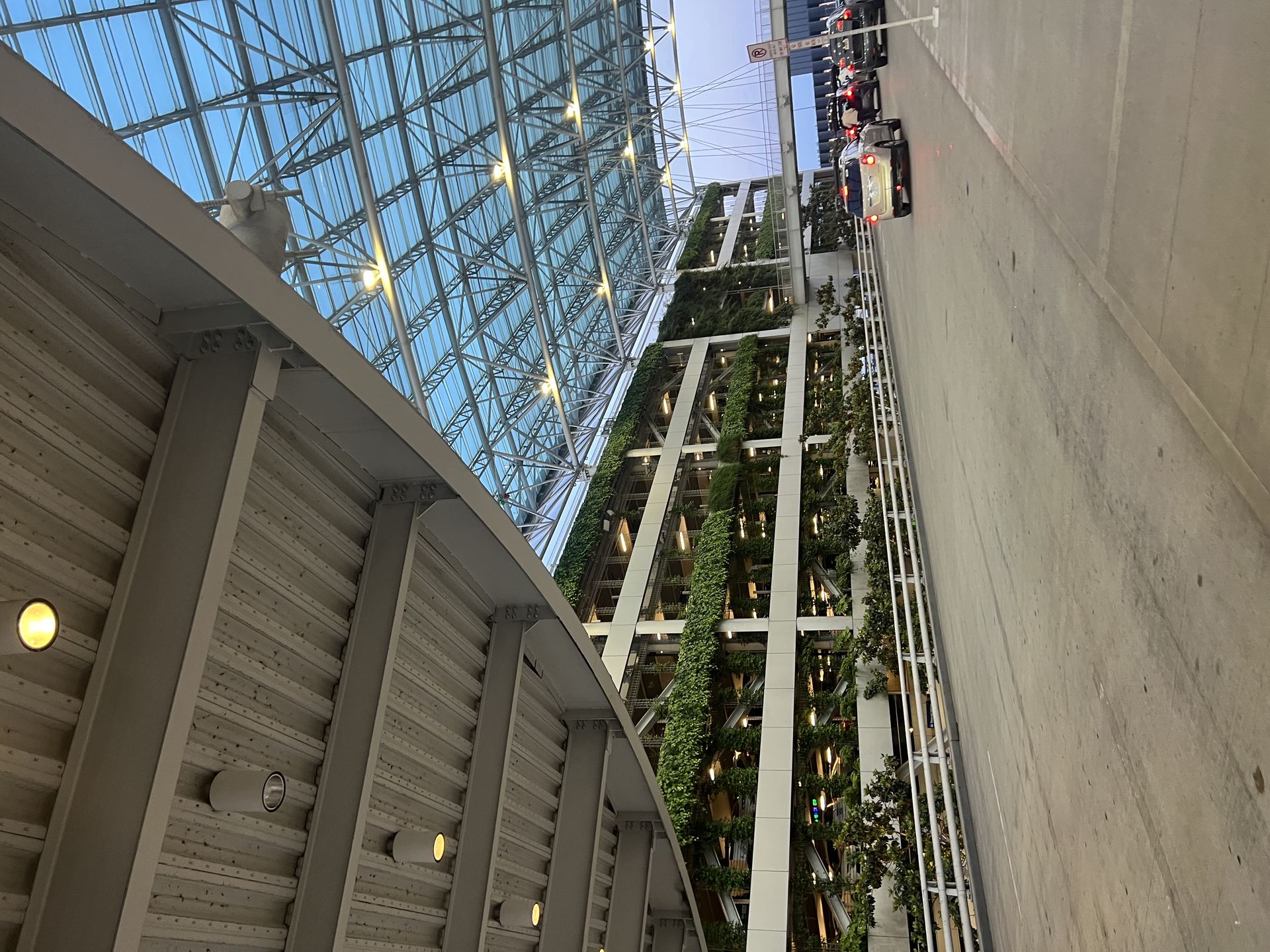 Portland International Airport Green Parking Structure