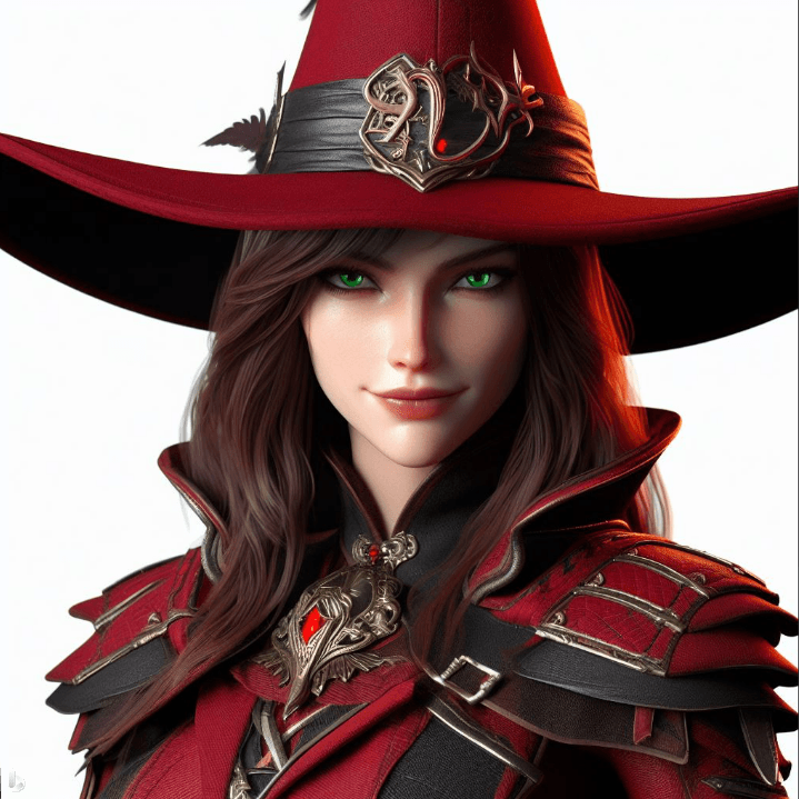 Carly is a pirate wizard. She will steal from you and get you to think it was your idea.