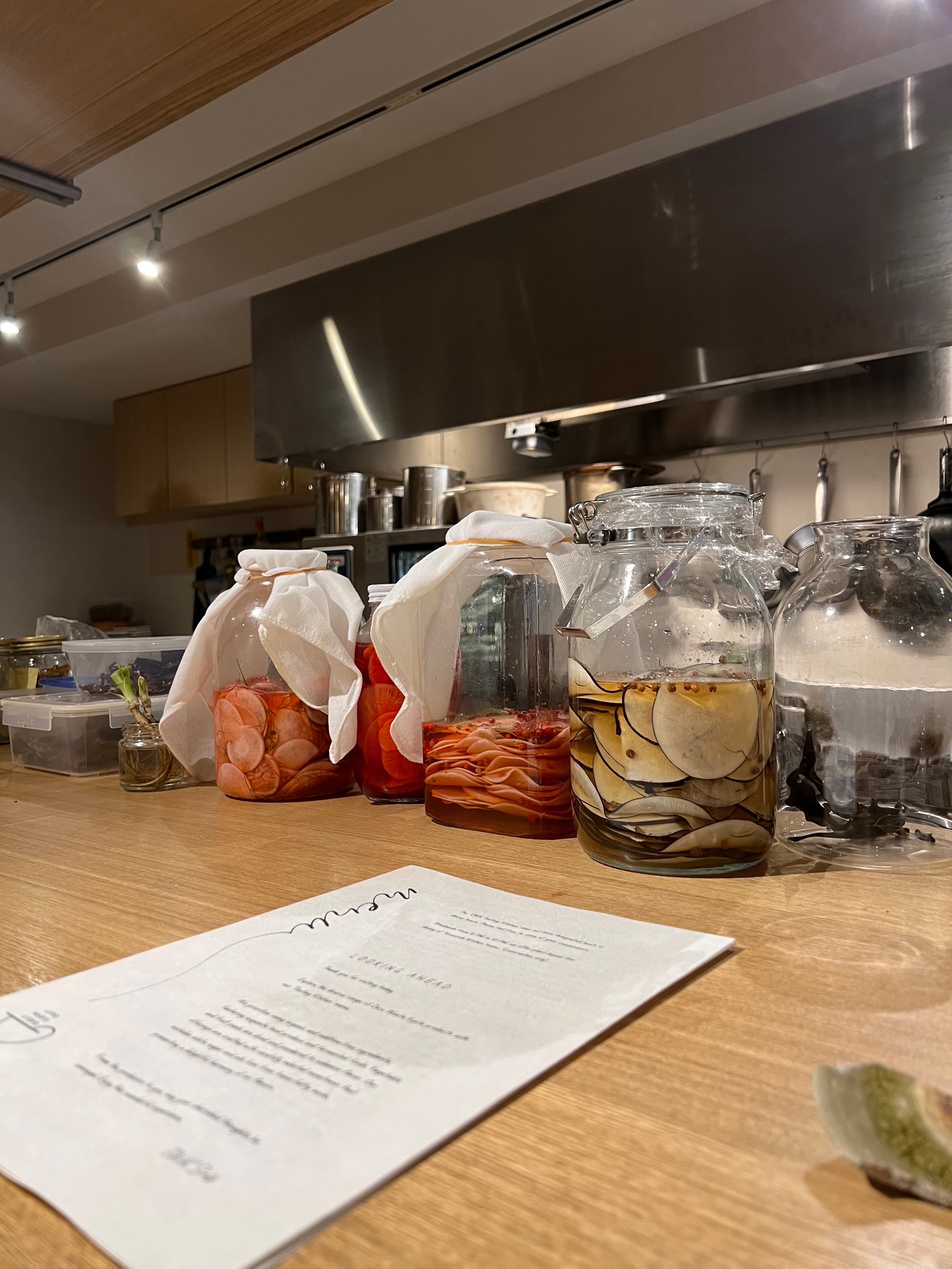 Zero-Waste Kyoto Bar-Side Fermentation Jars